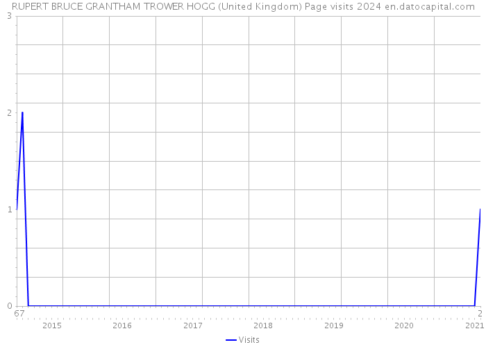 RUPERT BRUCE GRANTHAM TROWER HOGG (United Kingdom) Page visits 2024 