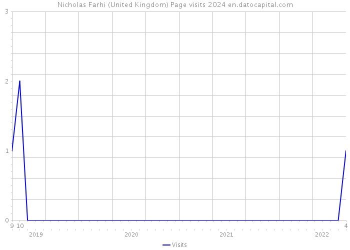 Nicholas Farhi (United Kingdom) Page visits 2024 