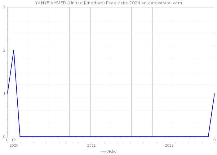 YAHYE AHMED (United Kingdom) Page visits 2024 