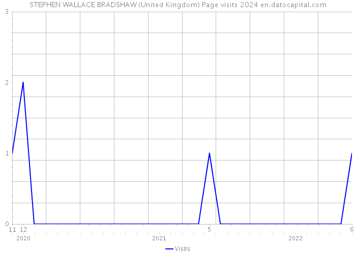 STEPHEN WALLACE BRADSHAW (United Kingdom) Page visits 2024 