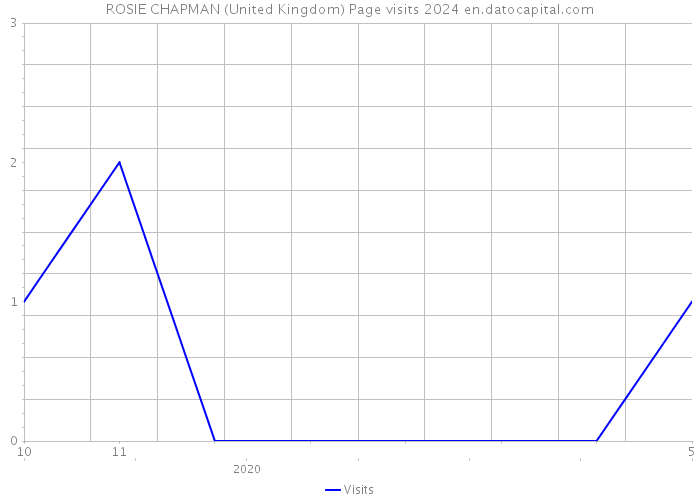 ROSIE CHAPMAN (United Kingdom) Page visits 2024 