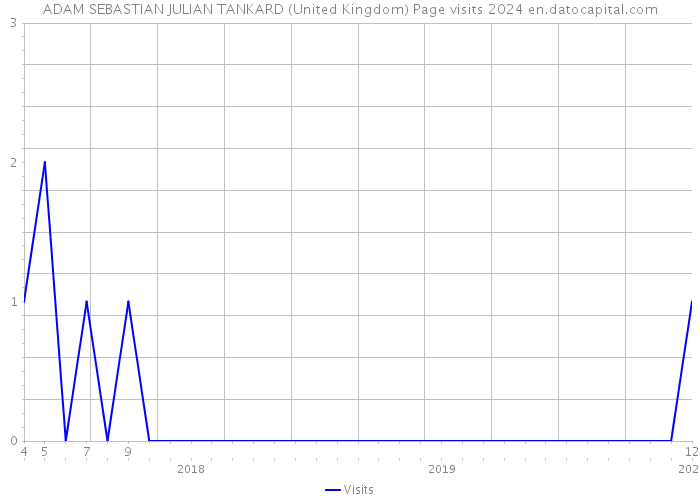 ADAM SEBASTIAN JULIAN TANKARD (United Kingdom) Page visits 2024 