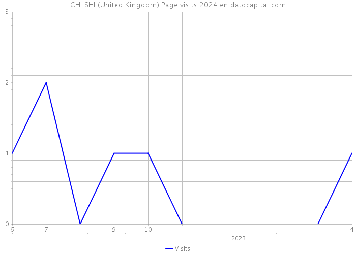 CHI SHI (United Kingdom) Page visits 2024 