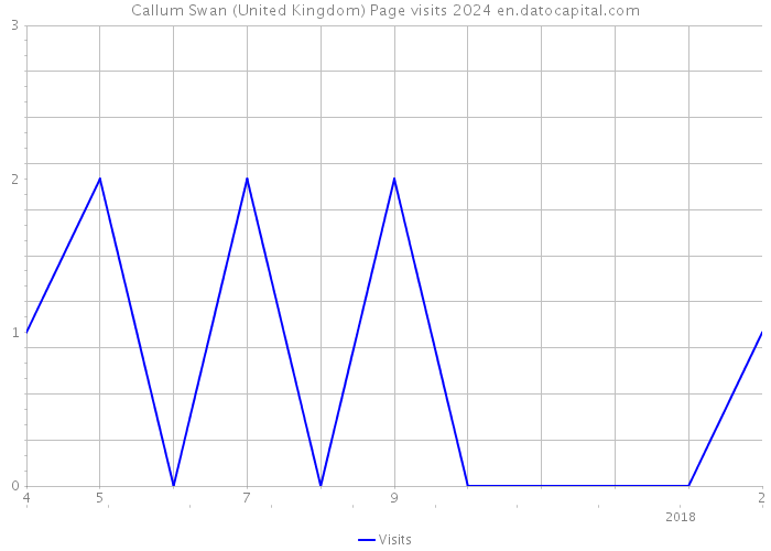 Callum Swan (United Kingdom) Page visits 2024 