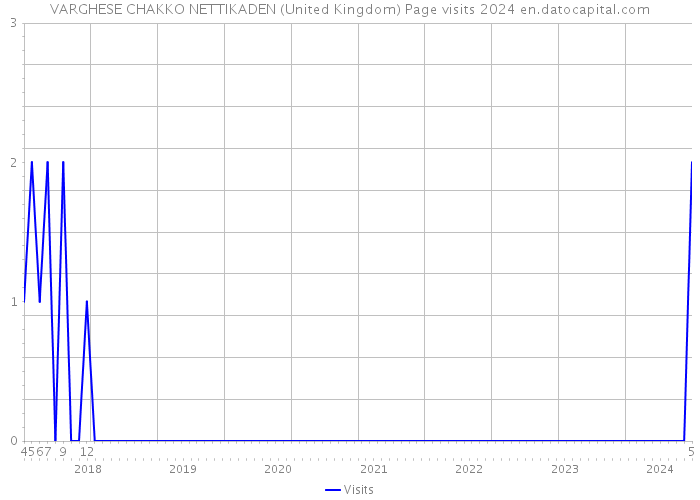 VARGHESE CHAKKO NETTIKADEN (United Kingdom) Page visits 2024 