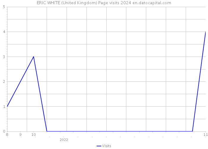 ERIC WHITE (United Kingdom) Page visits 2024 