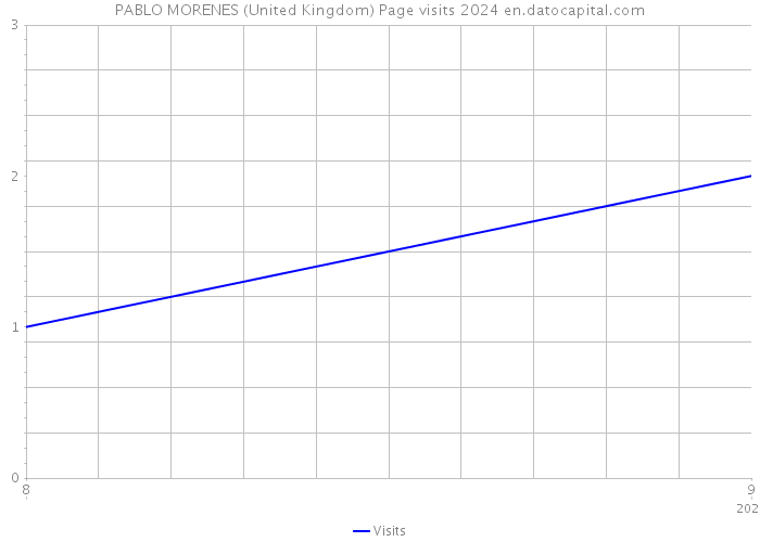PABLO MORENES (United Kingdom) Page visits 2024 