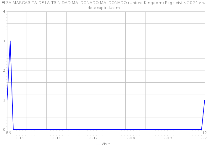 ELSA MARGARITA DE LA TRINIDAD MALDONADO MALDONADO (United Kingdom) Page visits 2024 