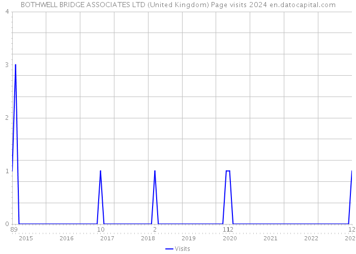 BOTHWELL BRIDGE ASSOCIATES LTD (United Kingdom) Page visits 2024 
