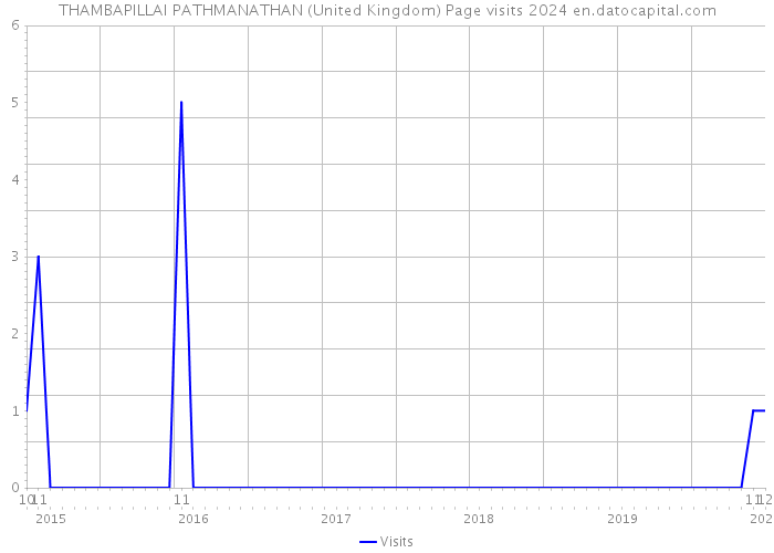 THAMBAPILLAI PATHMANATHAN (United Kingdom) Page visits 2024 