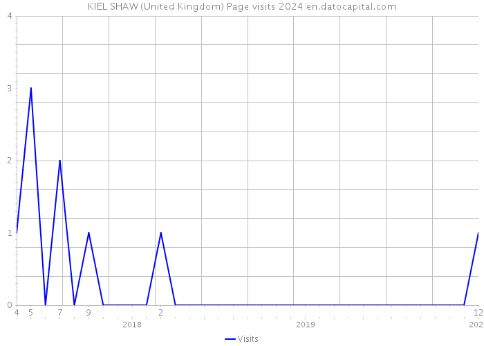KIEL SHAW (United Kingdom) Page visits 2024 
