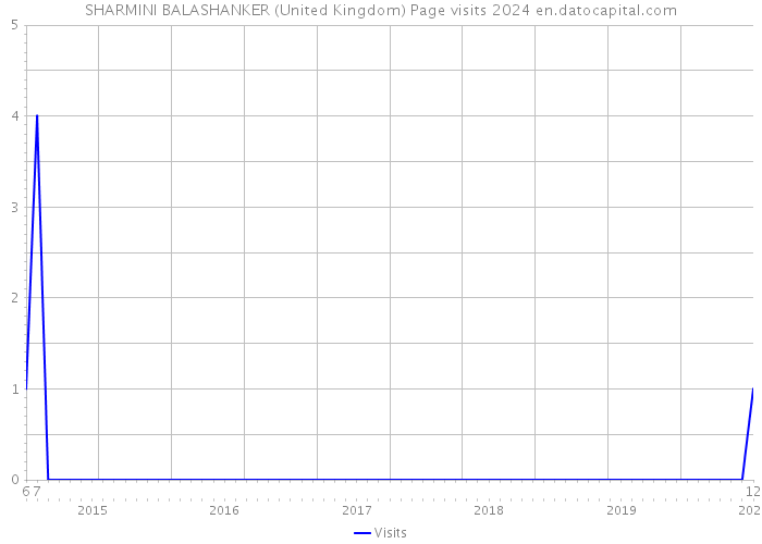 SHARMINI BALASHANKER (United Kingdom) Page visits 2024 