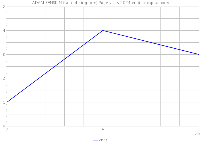 ADAM BENSKIN (United Kingdom) Page visits 2024 