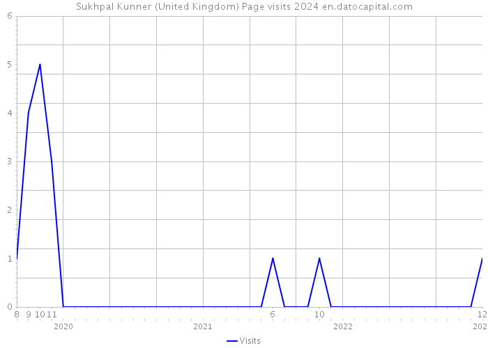 Sukhpal Kunner (United Kingdom) Page visits 2024 