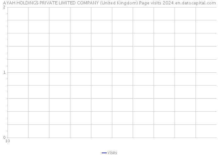 AYAH HOLDINGS PRIVATE LIMITED COMPANY (United Kingdom) Page visits 2024 