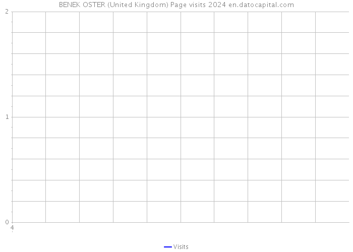 BENEK OSTER (United Kingdom) Page visits 2024 