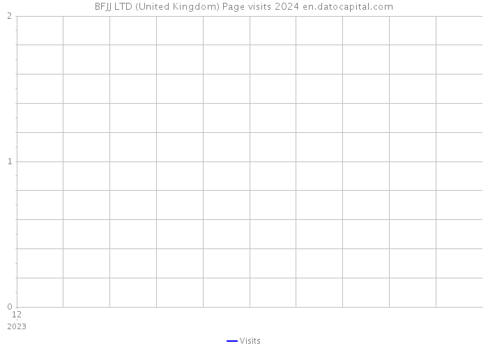 BFJJ LTD (United Kingdom) Page visits 2024 