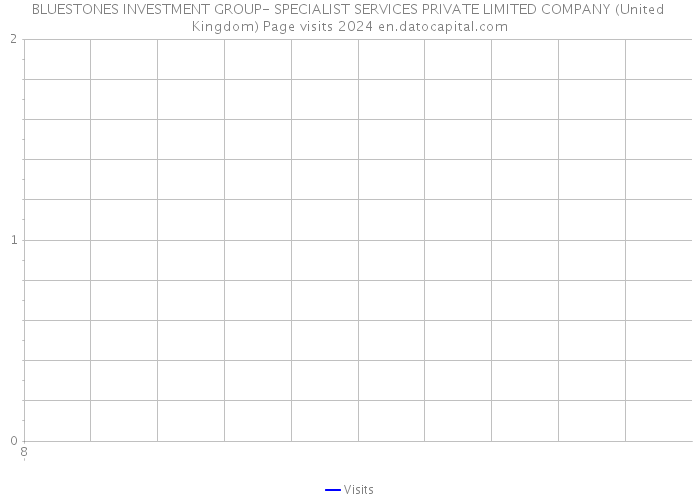 BLUESTONES INVESTMENT GROUP- SPECIALIST SERVICES PRIVATE LIMITED COMPANY (United Kingdom) Page visits 2024 