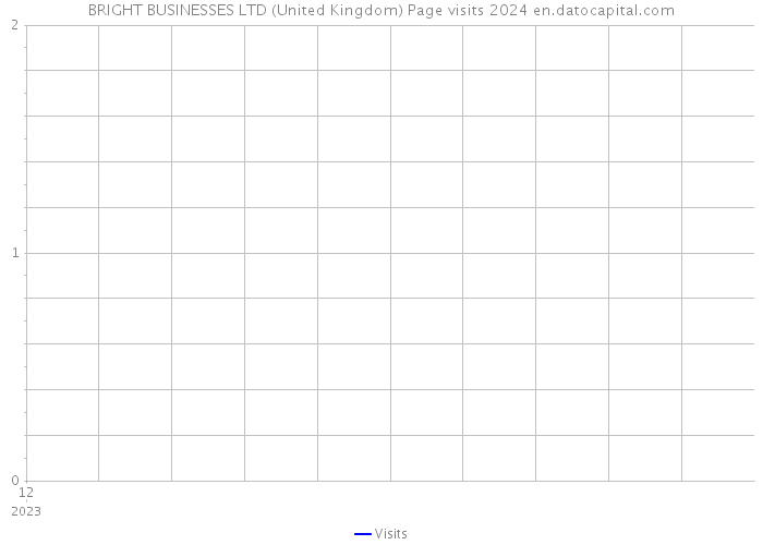 BRIGHT BUSINESSES LTD (United Kingdom) Page visits 2024 