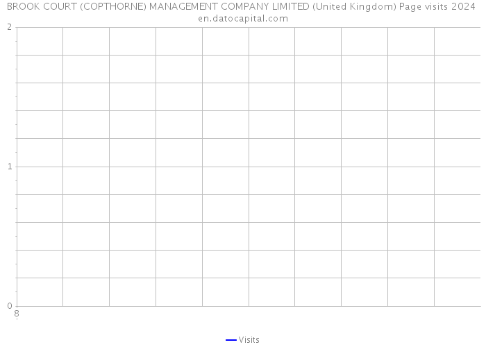 BROOK COURT (COPTHORNE) MANAGEMENT COMPANY LIMITED (United Kingdom) Page visits 2024 