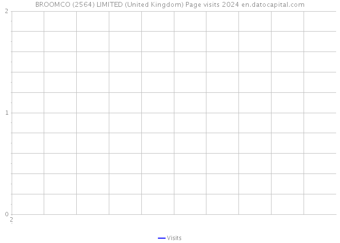 BROOMCO (2564) LIMITED (United Kingdom) Page visits 2024 