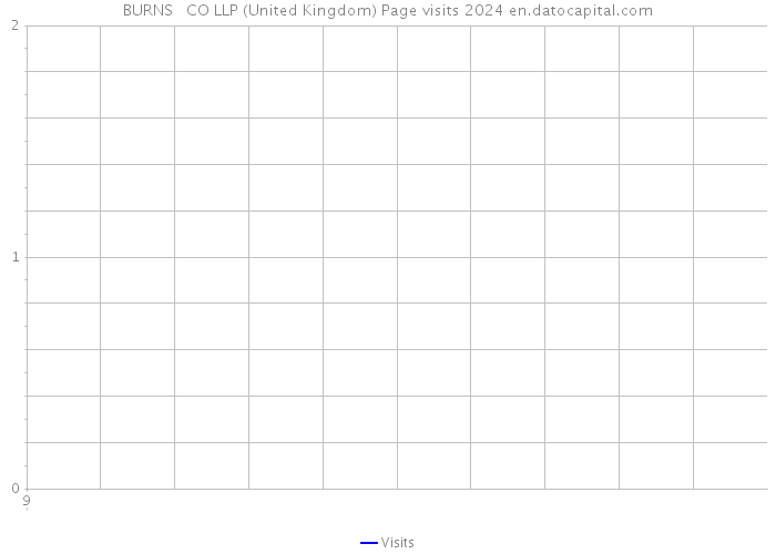 BURNS + CO LLP (United Kingdom) Page visits 2024 