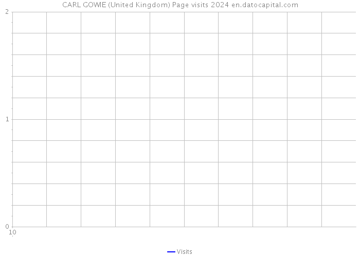 CARL GOWIE (United Kingdom) Page visits 2024 