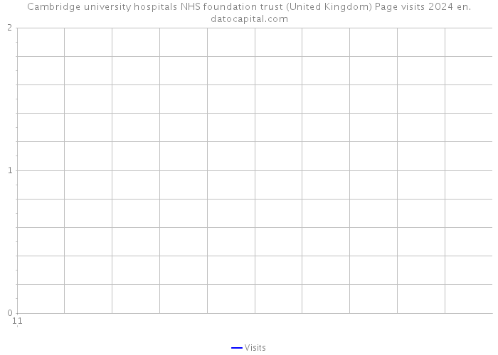 Cambridge university hospitals NHS foundation trust (United Kingdom) Page visits 2024 