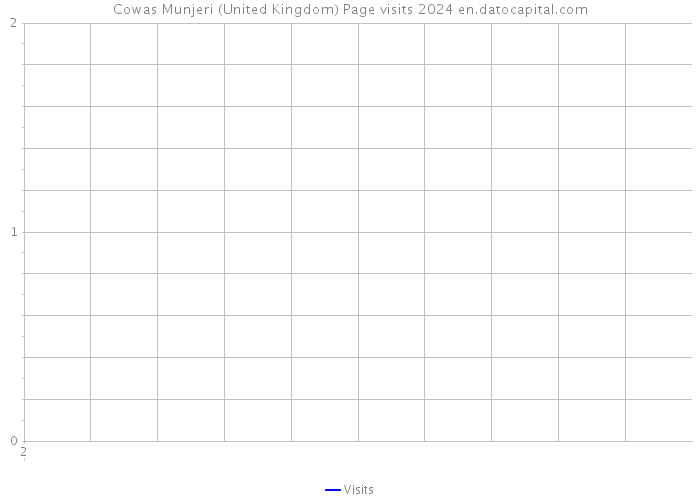 Cowas Munjeri (United Kingdom) Page visits 2024 