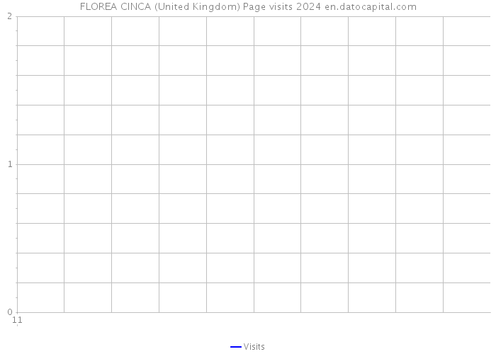 FLOREA CINCA (United Kingdom) Page visits 2024 