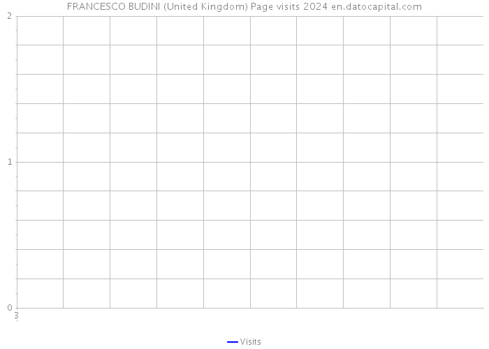 FRANCESCO BUDINI (United Kingdom) Page visits 2024 