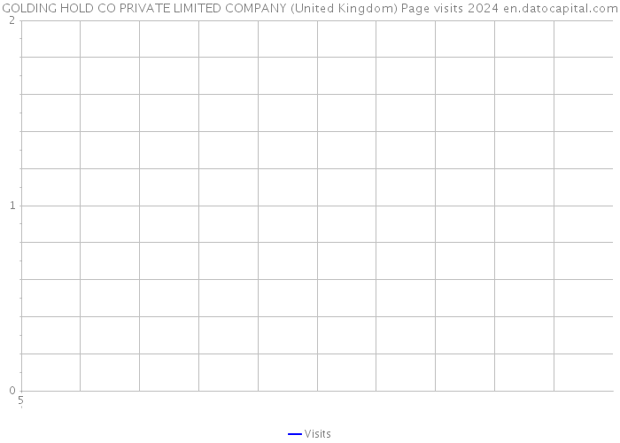 GOLDING HOLD CO PRIVATE LIMITED COMPANY (United Kingdom) Page visits 2024 