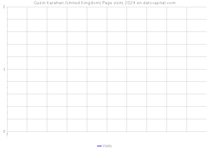 Guzin Karahan (United Kingdom) Page visits 2024 