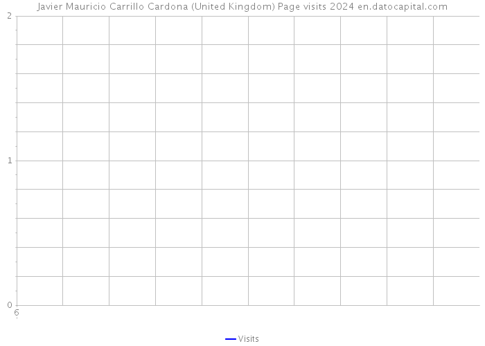 Javier Mauricio Carrillo Cardona (United Kingdom) Page visits 2024 