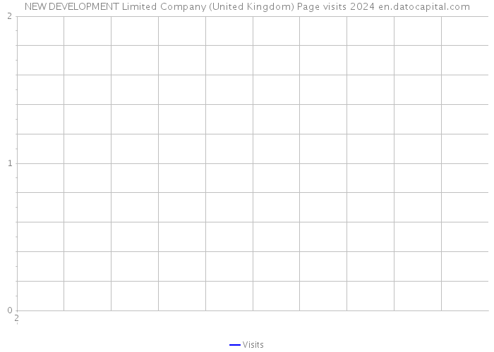 NEW DEVELOPMENT Limited Company (United Kingdom) Page visits 2024 