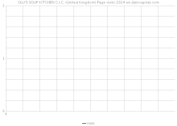 OLU'S SOUP KITCHEN C.I.C. (United Kingdom) Page visits 2024 