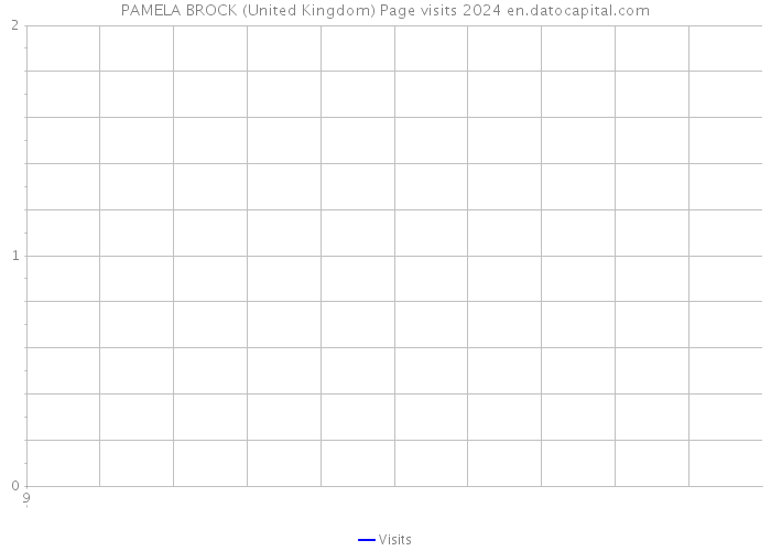PAMELA BROCK (United Kingdom) Page visits 2024 