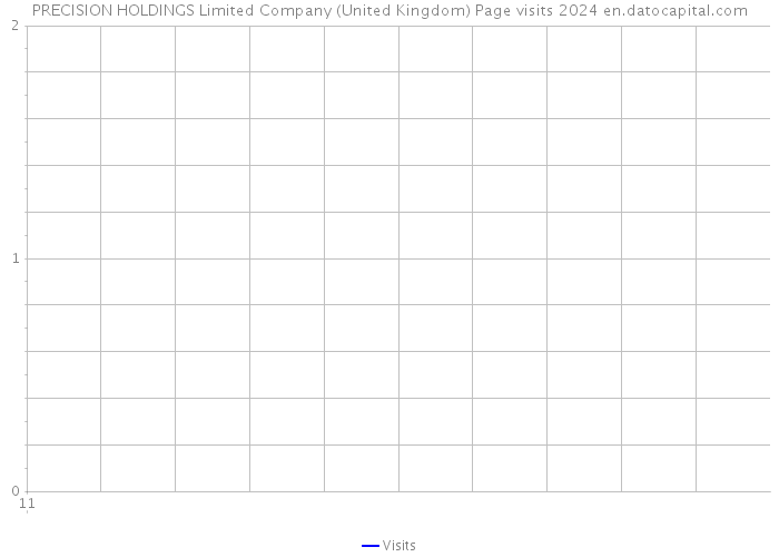 PRECISION HOLDINGS Limited Company (United Kingdom) Page visits 2024 