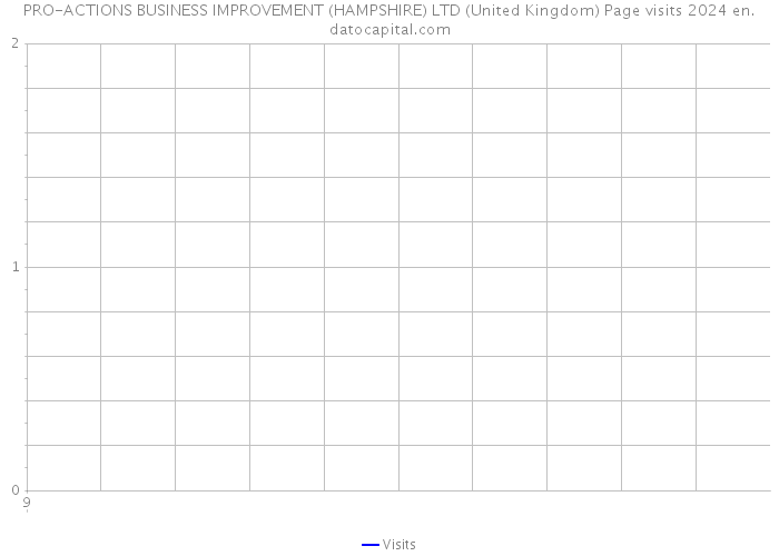 PRO-ACTIONS BUSINESS IMPROVEMENT (HAMPSHIRE) LTD (United Kingdom) Page visits 2024 