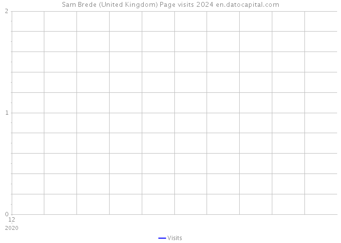 Sam Brede (United Kingdom) Page visits 2024 
