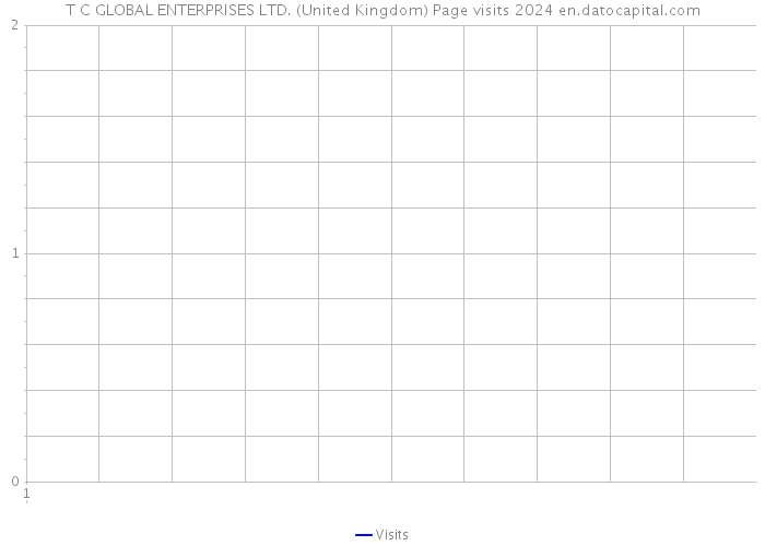 T C GLOBAL ENTERPRISES LTD. (United Kingdom) Page visits 2024 
