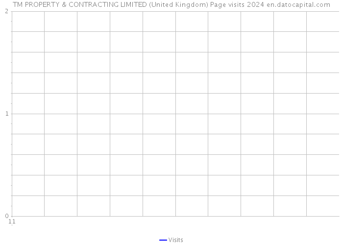 TM PROPERTY & CONTRACTING LIMITED (United Kingdom) Page visits 2024 
