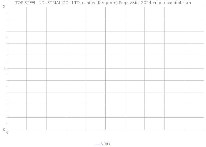TOP STEEL INDUSTRIAL CO., LTD. (United Kingdom) Page visits 2024 