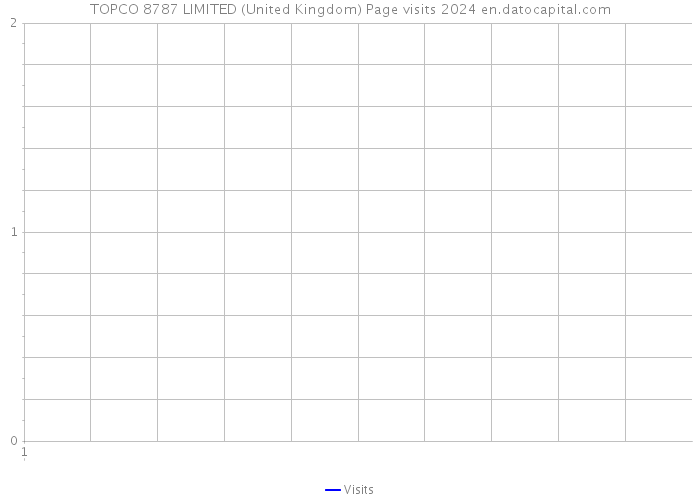 TOPCO 8787 LIMITED (United Kingdom) Page visits 2024 