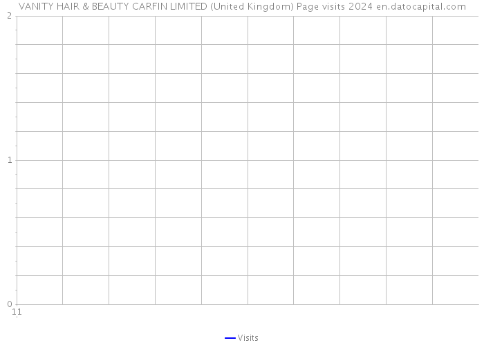VANITY HAIR & BEAUTY CARFIN LIMITED (United Kingdom) Page visits 2024 
