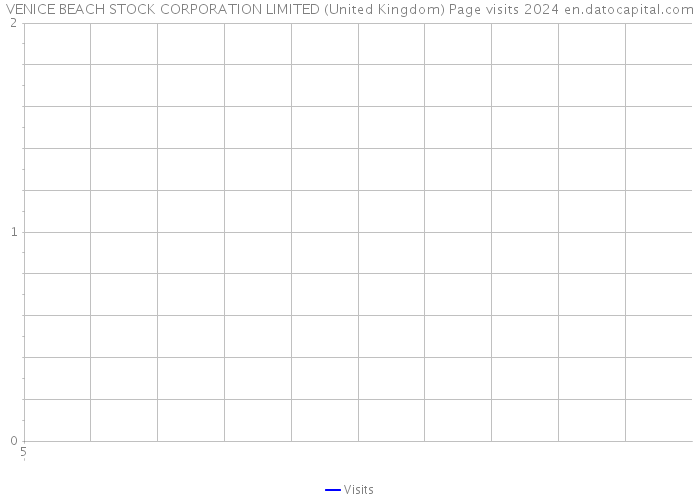 VENICE BEACH STOCK CORPORATION LIMITED (United Kingdom) Page visits 2024 