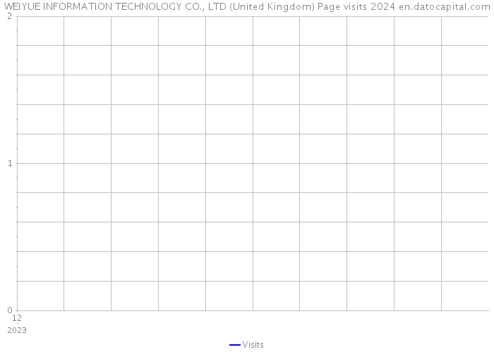 WEIYUE INFORMATION TECHNOLOGY CO., LTD (United Kingdom) Page visits 2024 