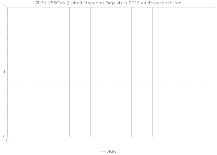 ZUZA VRBOVA (United Kingdom) Page visits 2024 