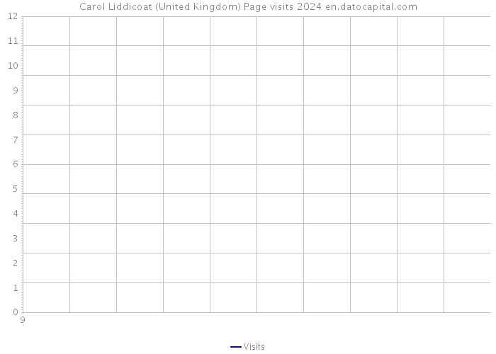 Carol Liddicoat (United Kingdom) Page visits 2024 