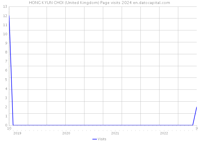 HONG KYUN CHOI (United Kingdom) Page visits 2024 